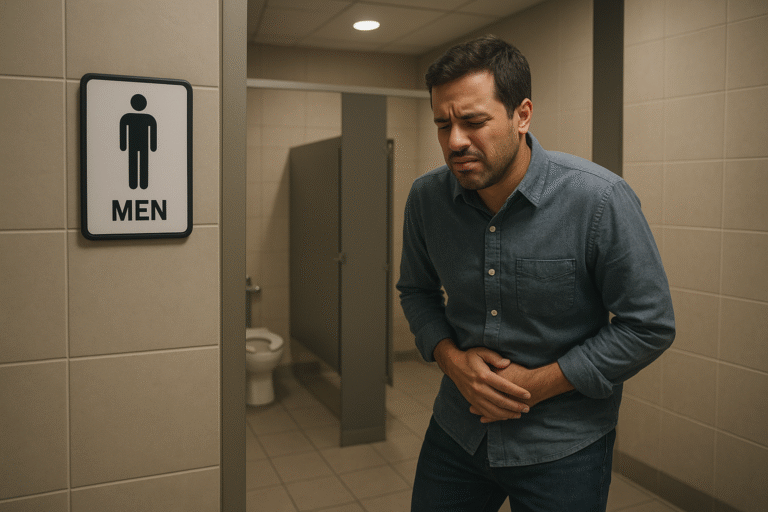 Read more about the article Struggling to Start Your Pee? Understanding Urinary Hesitancy in Men