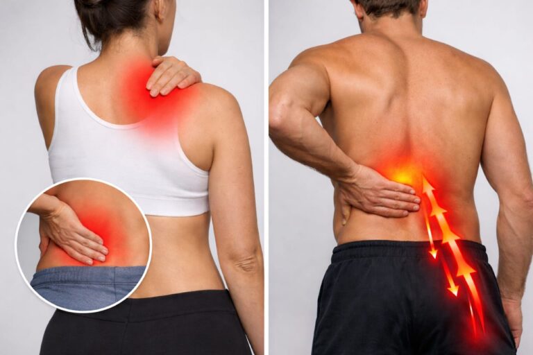 Read more about the article Why Pain Travels Down the Arm or Leg: Referred vs Radiating Pain
